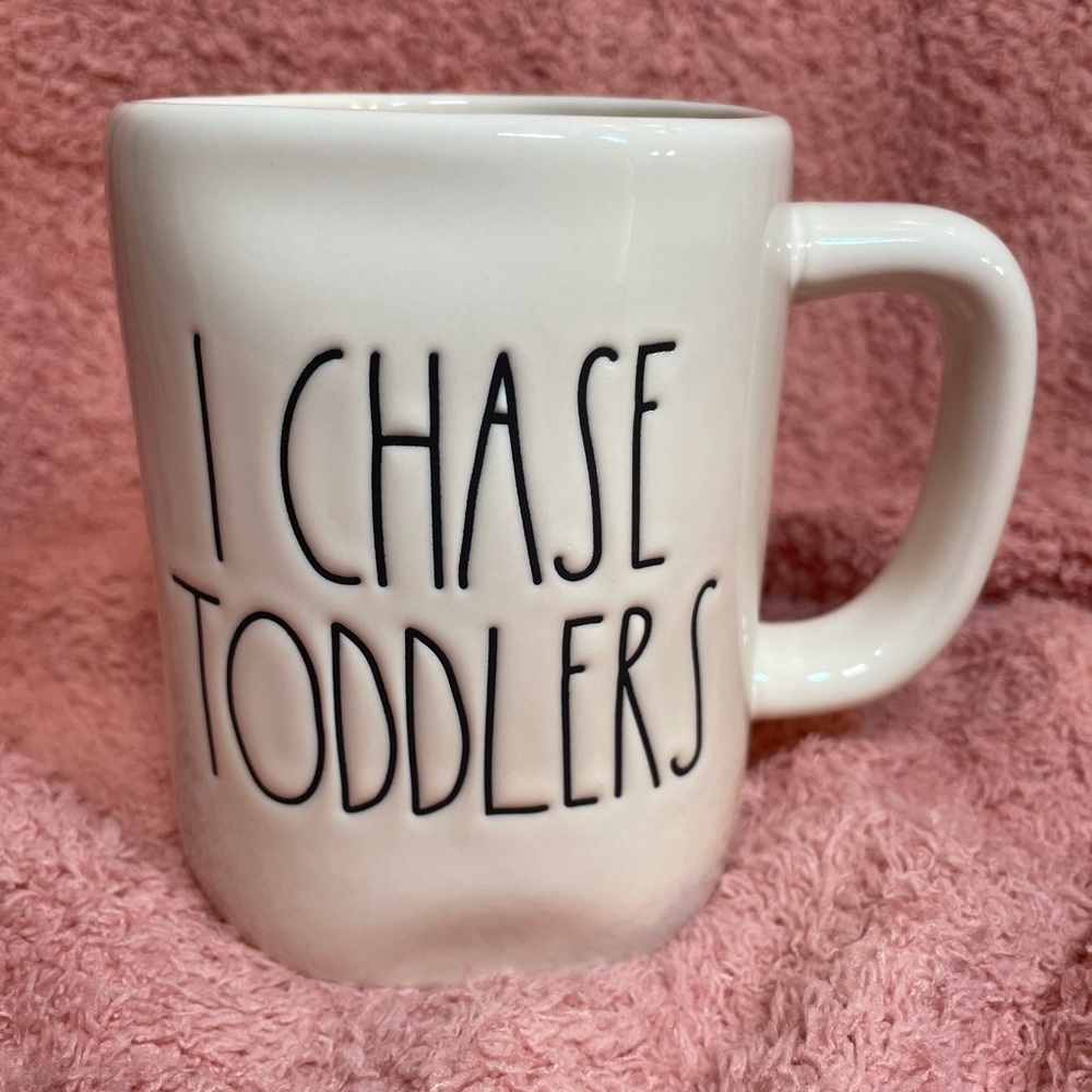 Rae Dunn Mug - I CHASE TODDLERS
